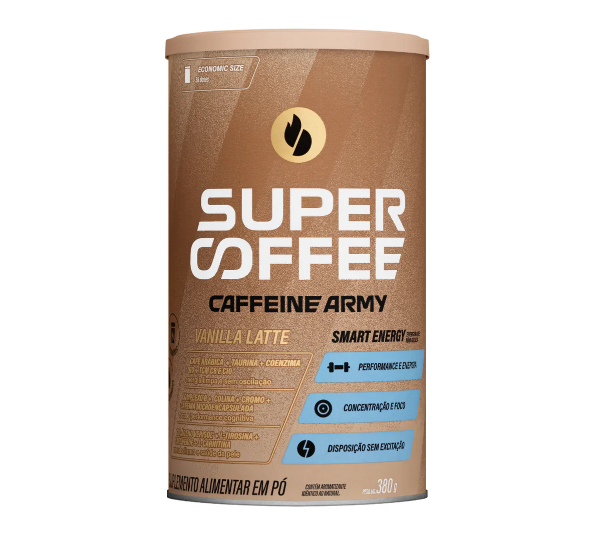 SUPERCOFFEE VANILLA LATTE 380G