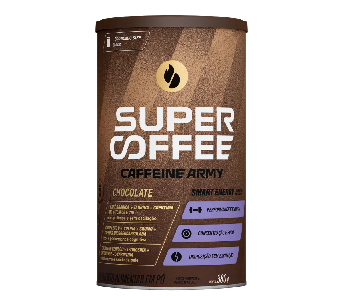 SUPERCOFFEE CHOCOLATE 380G