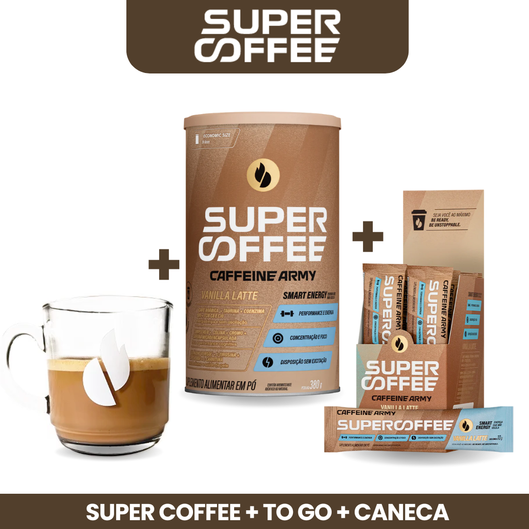 KIT SUPERCOFFEE + BRINDES EXCLUSIVOS [ ÚLTIMAS UNIDADES ]